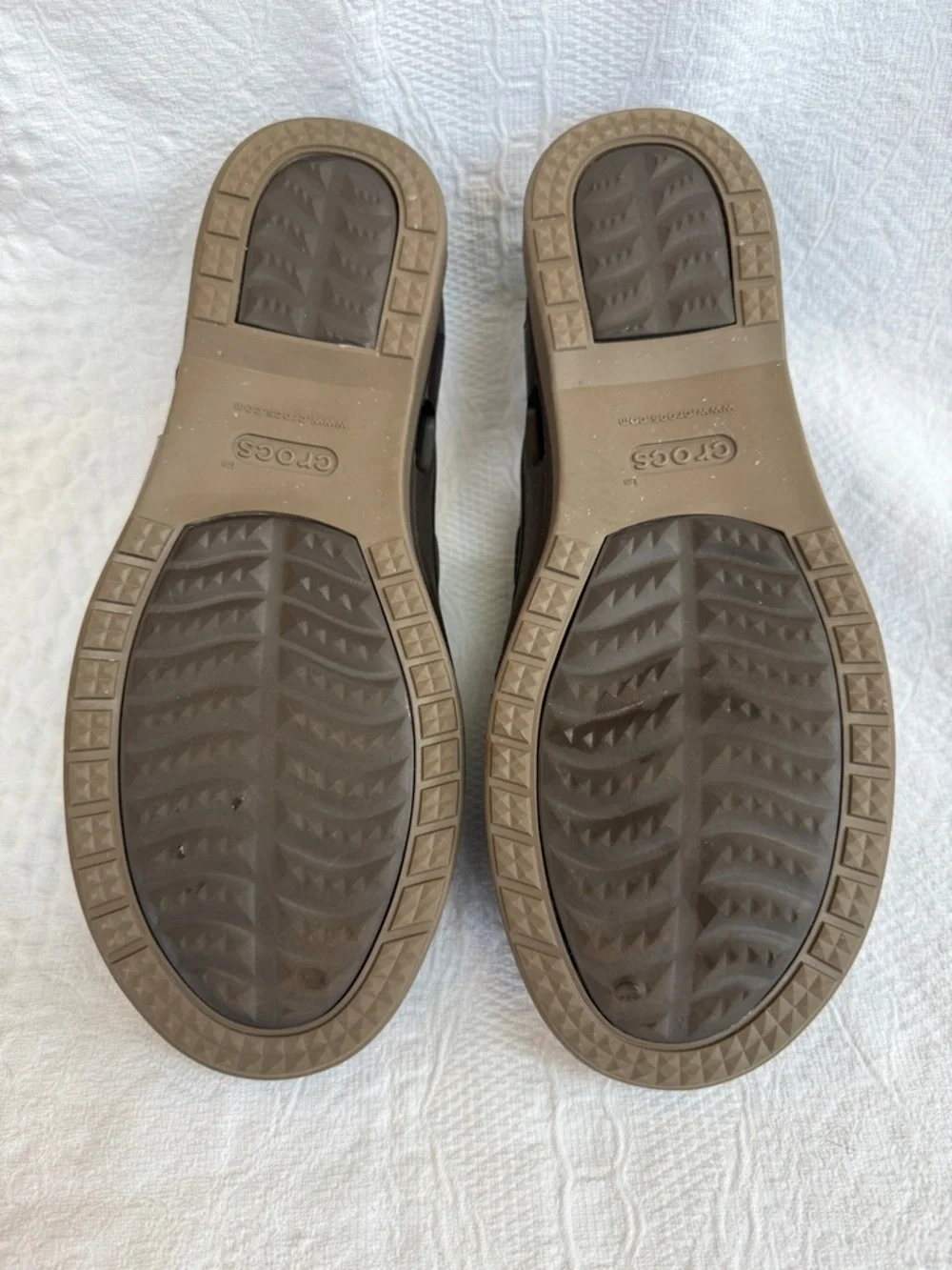 Crocs Brown Boat Shoe Men’s Size 7 206338